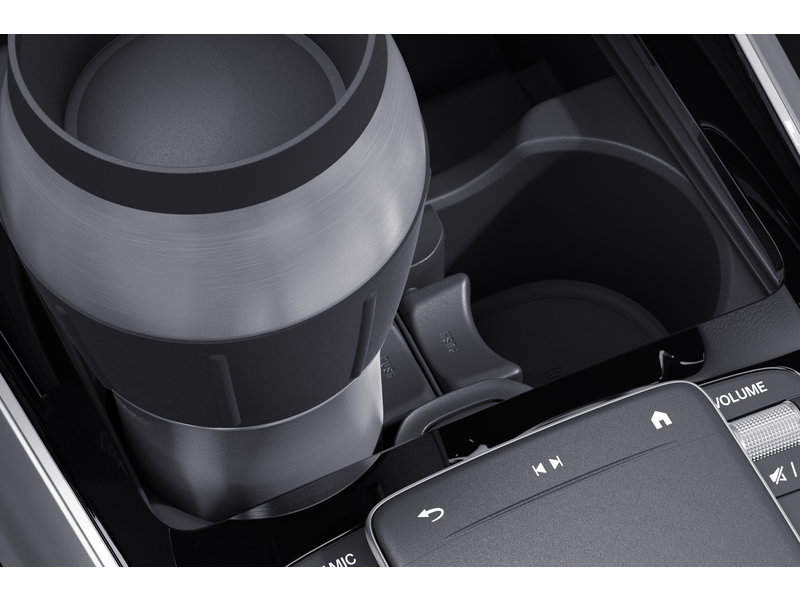 Steckmodul Kofferraum, für Ladeboden 15 mm, komplett - Mercedes