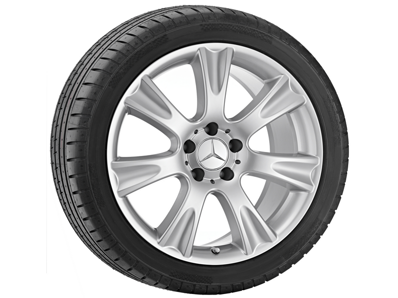 7-spoke wheel, Menket, 45.7 cm (18-inch) | B66474291 | Mercedes 