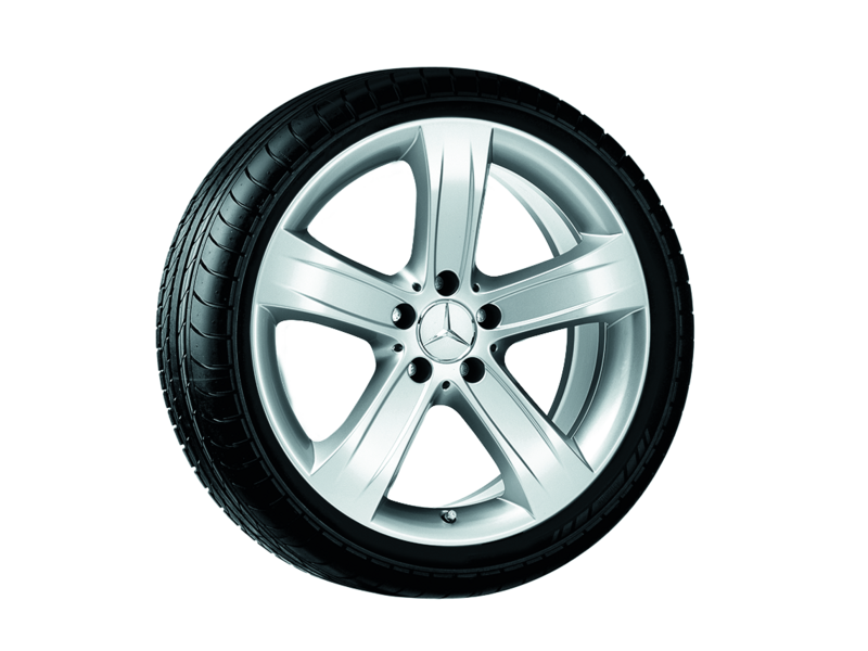 5-spoke wheel, 45.7 cm (18-inch) | B66474486 | Mercedes-Benz Abu Dhabi