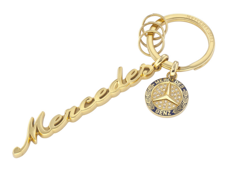 Mercedes-Benz Brussels Color Gold Keychain B66953741