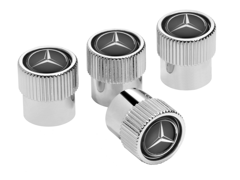 Capuchon de pneu de voiture Valve Appropriée Capuchon de valve de pneu en  métal (mercedes-benz, 8 Packs)