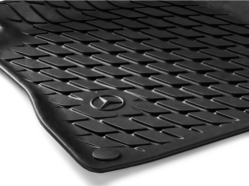 All-season floor mats Dynamic Squares, driver’s/co-driver’s mat, Set of ...