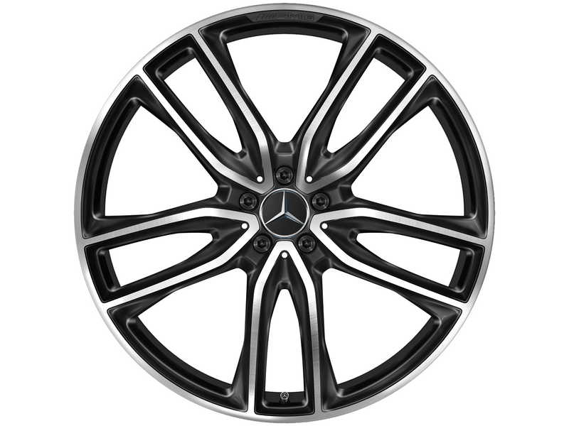 AMG 5-twin-spoke wheel, 58.4 cm (23-inch), high-sheen | A16740177007X23 ...