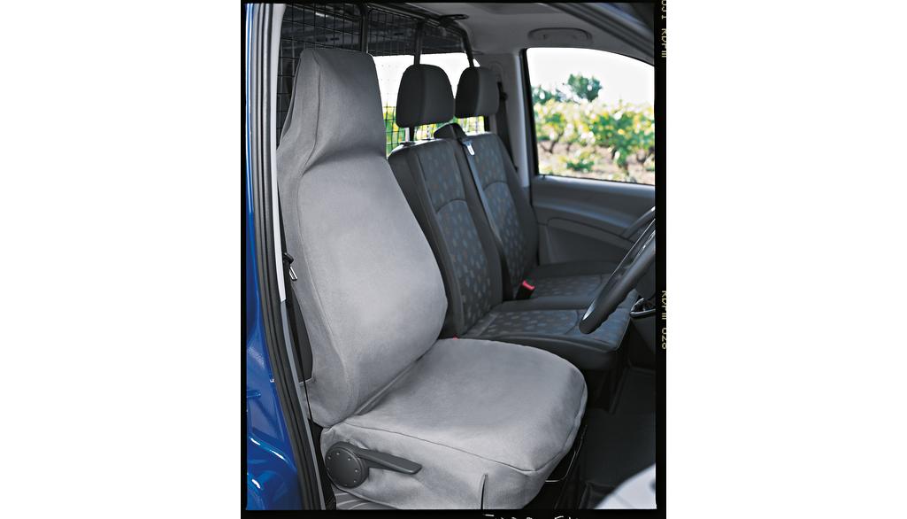 Schutzbezug, Einzelsitz Fahrer-/Beifahrer (LL/RL, grau