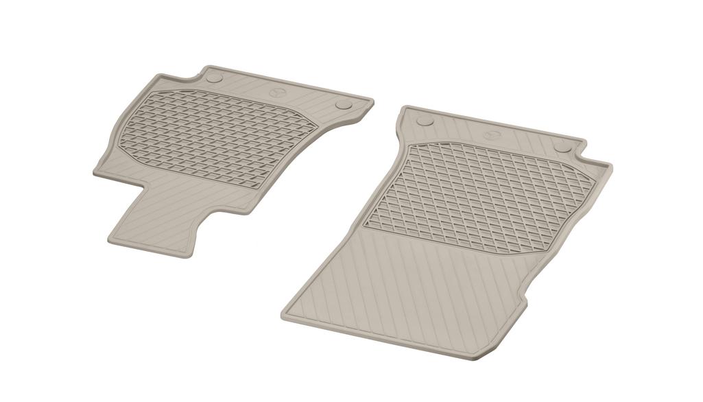 Allseason floor mats, CLASSIC, driver’s/codriver’s mat, 2piece