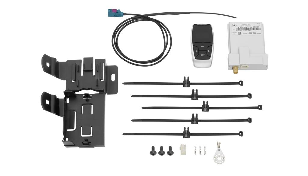 Auxiliary heater, remote control, Code HY1, Installation kit (LHD/RHD), Heating systems, Comfort