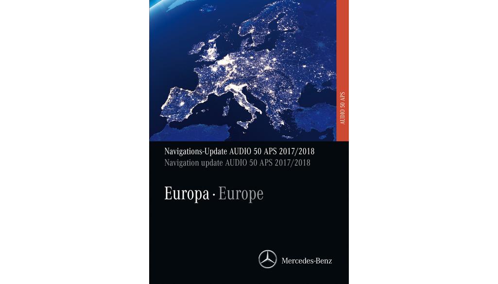 6 MERCEDES Navigatore CD Europa Audio 50 APS Navigazione 2010/2011 2128274459 
