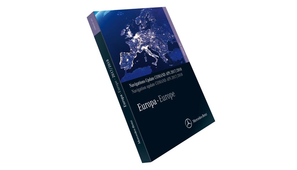 Navigations-DVD COMAND APS, Europa, Version 2017/2018, - FINAL VERSION hellviolett, NTG4-212