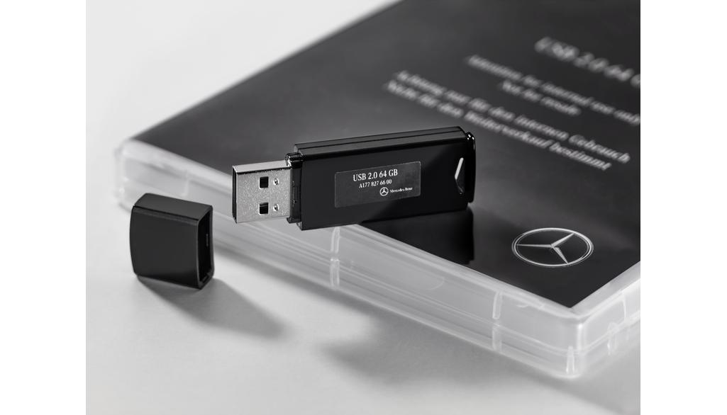 Dealer USB stick, 64 GB, empty, for COMAND map updates | Navigation | | Mercedes-Maybach X222 (02/15-06/17) | Mercedes-Benz Genuine Accessories