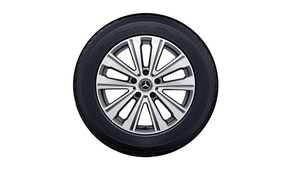 5-Speichen-Rad (265/55 R19 109H, 8,5 J x 19 ET 52 [G-Class]), Wheel and  tyre assemblies, Wheels