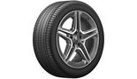 AMG 5-twin-spoke wheel 45.7 cm (18 inch), high-sheen
