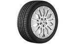 7-twin-spoke wheel 43.2 cm (17 inch), painted