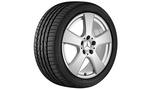 5-spoke wheel 43.2 cm (17 inch), painted