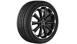 10-spoke wheel 48.3 cm (19 inch), high-sheen rim flange
