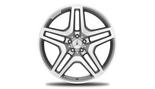 AMG 5-twin-spoke wheel 53.3 cm (21-inch), high-sheen