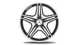 AMG 5-twin-spoke wheel 45.7 cm (18 inch), high-sheen