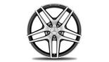 AMG 5-Doppelspeichen-Rad 48,3 cm (19 Zoll), glanzgedreht