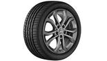 5-twin-spoke wheel 43.2 cm (17 inch), painted