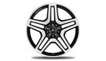 AMG 5-twin-spoke wheel 53.3 cm (21-inch), high-sheen