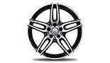 AMG 5-twin-spoke wheel 45.7 cm (18 inch), high-sheen