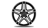 AMG 5-twin-spoke wheel 45.7 cm (18 inch), high-sheen