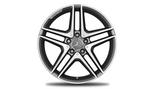 AMG 5-twin-spoke wheel 45.7 cm (18 inch), high-sheen