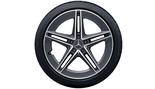 AMG 5-twin-spoke wheel 48.3 cm (19 inch), high-sheen