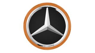  Mercedes-Benz Mercedes-Benz Collection Cache moyeu de roue, étoile avec couronne de laurier