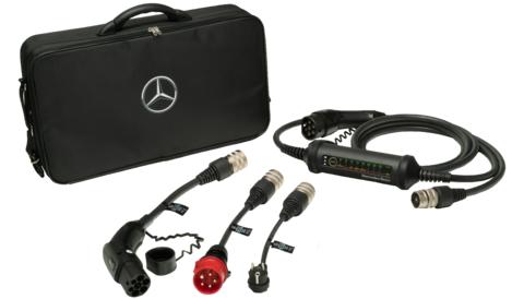 Mercedes-Benz Wallbox with fixed charging cable, ECE (black