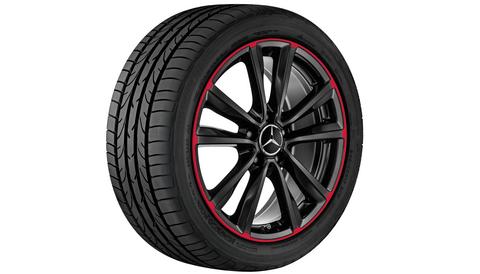 W176 Polypropylen) | Mercedes-Benz Kofferraum (schwarz, flach Komfort | Kofferraumwanne, Original-Zubehör | Kompaktlimousine (09/12-08/15) |