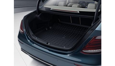 Zick-Zack-Ladekantenschutz (schwarz) | Kofferraum | Original-Zubehör ) Mercedes-Benz W213 | Limousine Komfort (08/20- 