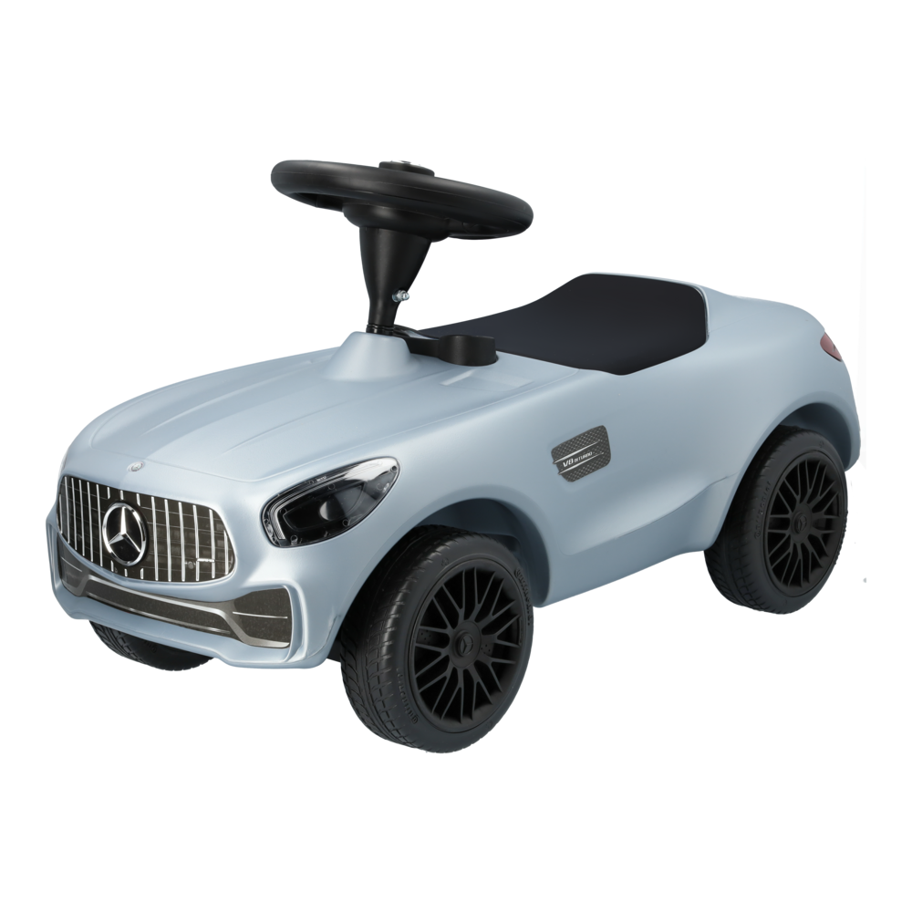 Ride-on AMG GT bobby car (silver-coloured, BIG), Ride-on car, Children's  cars, Children