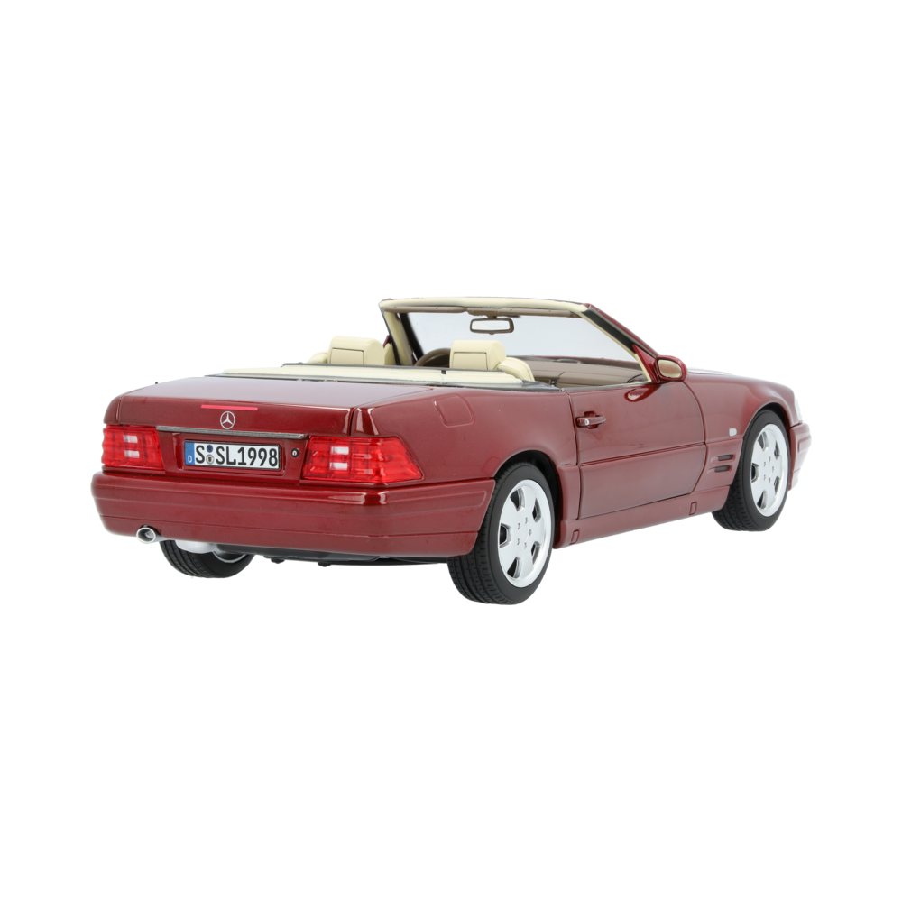 SL 500 R129 (1998-2001) (amber red, Norev, 1:18) | Model cars, 1 