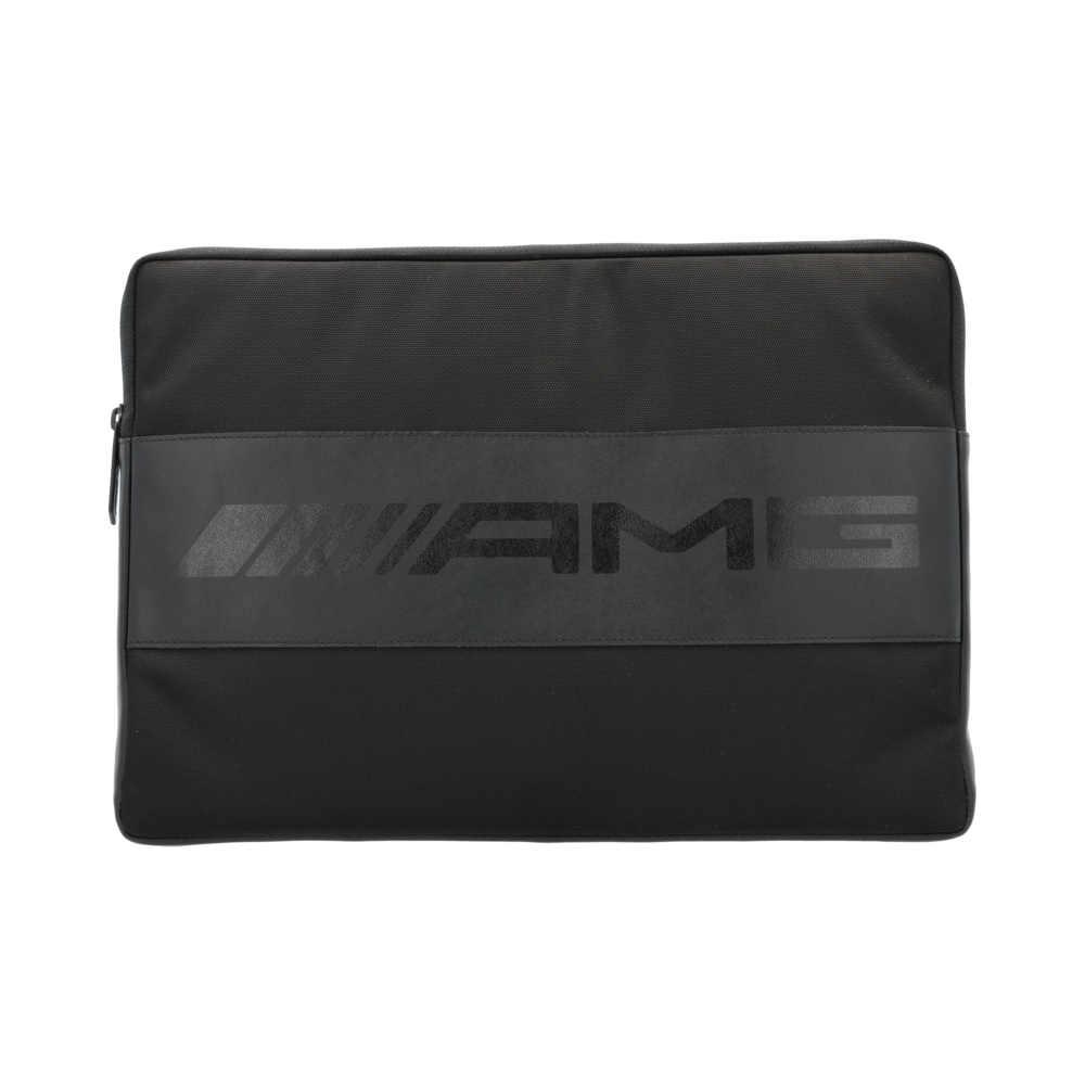 AMG laptop sleeve (black, leather / nylon), Other