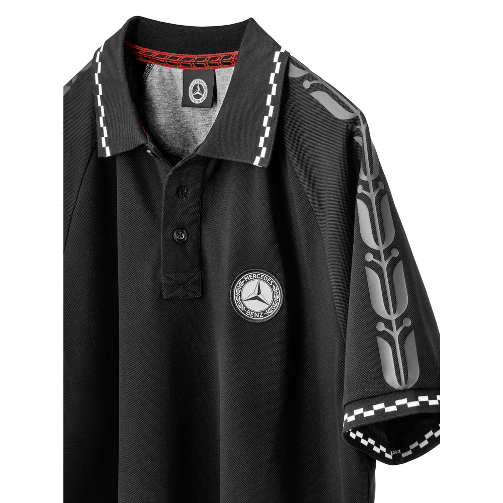 Mercedes benz shop polo shirt