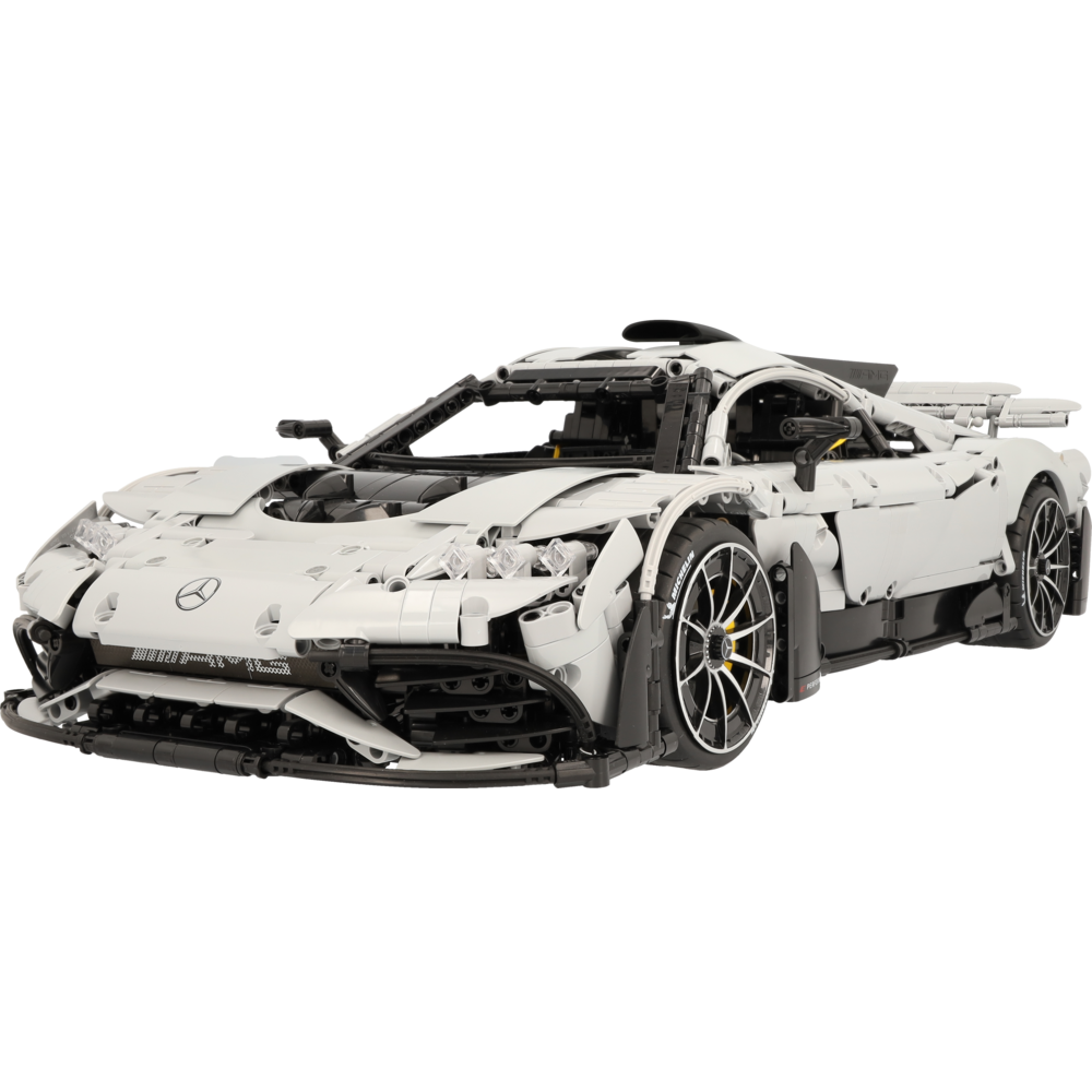 Mercedes-AMG ONE, Building block R/C model (white, CaDa, 1:8) | Model