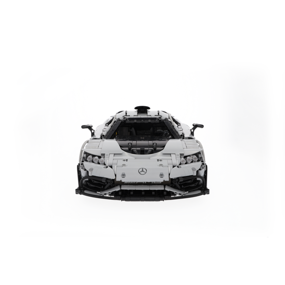 Mercedes-AMG ONE, Building block R/C model (white, CaDa, 1:8) | Model