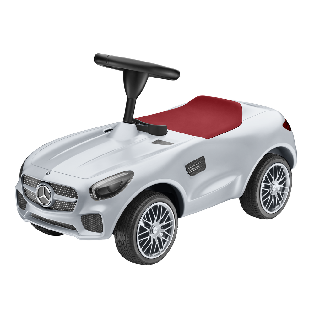 Schwarz Mercedes TOYAS G63 AMG Rutschauto Kinderauto Kinderfahrzeug Bobby Car Big Bobby Car Rutscher mit USB und AUX Anschlüssen