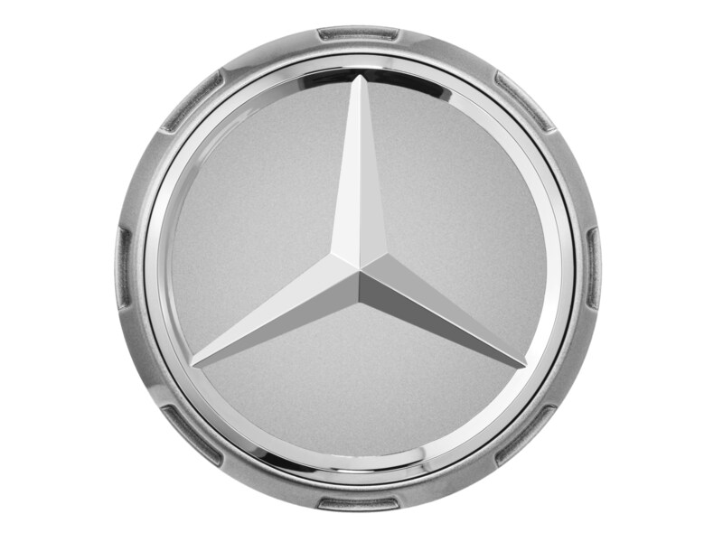 Cache-moyeux Roue Mercedes-Benz AMG 75mm - 4 Pièces ABS Rouge, Anti-rouille, Poussière, Facile à Installer