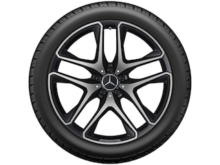 AMG 5-twin-spoke wheel, 53.3 cm (21-inch), High-sheen finish