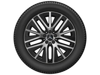 5-triple-spoke wheel, Aero, 48.3 cm (19-inch), High-sheen finish