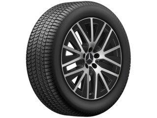 5-triple-spoke wheel, Aero, 48.3 cm (19-inch), High-sheen finish