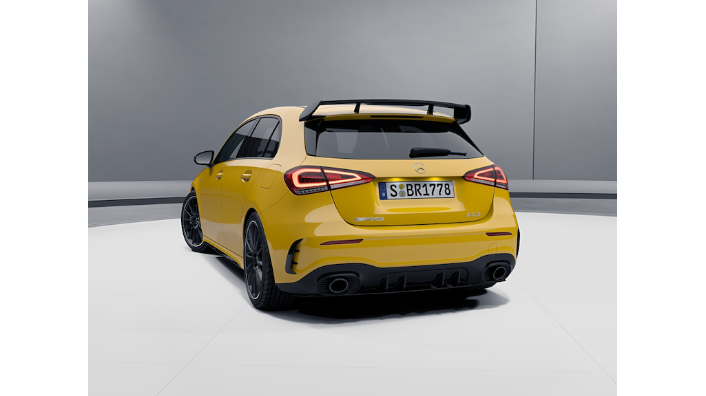 AMG rear aerofoil (polyurethane, solarbeam, painted, LHD/RHD  