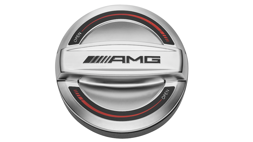 AMG Tankdeckel (chromeshadow, Kunststoff [A-Klasse, B-Klasse, C  