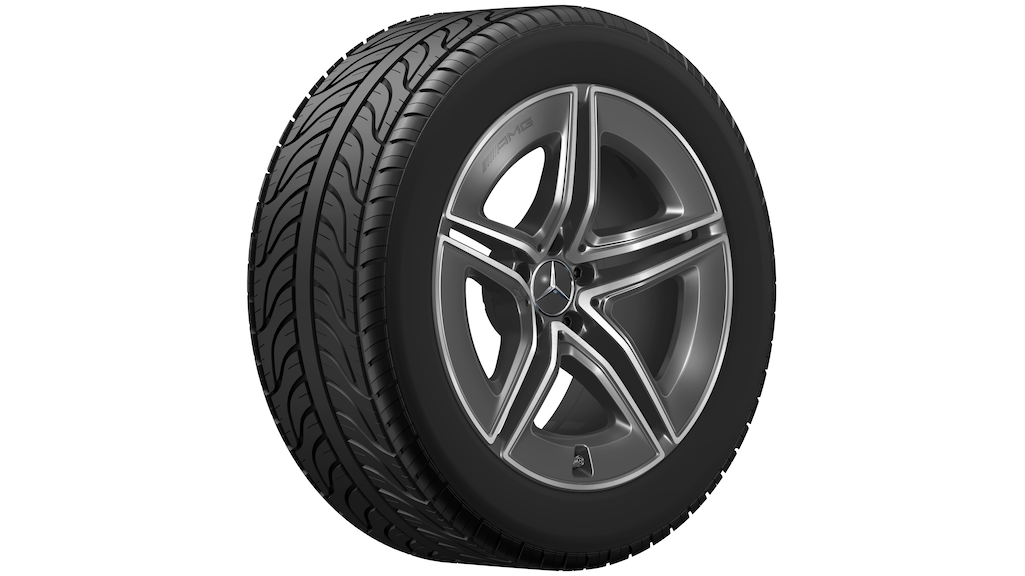 AMG 5-twin-spoke wheel (235/55 XL 105V, 8 J x 19 ET 21,5 [GLC 