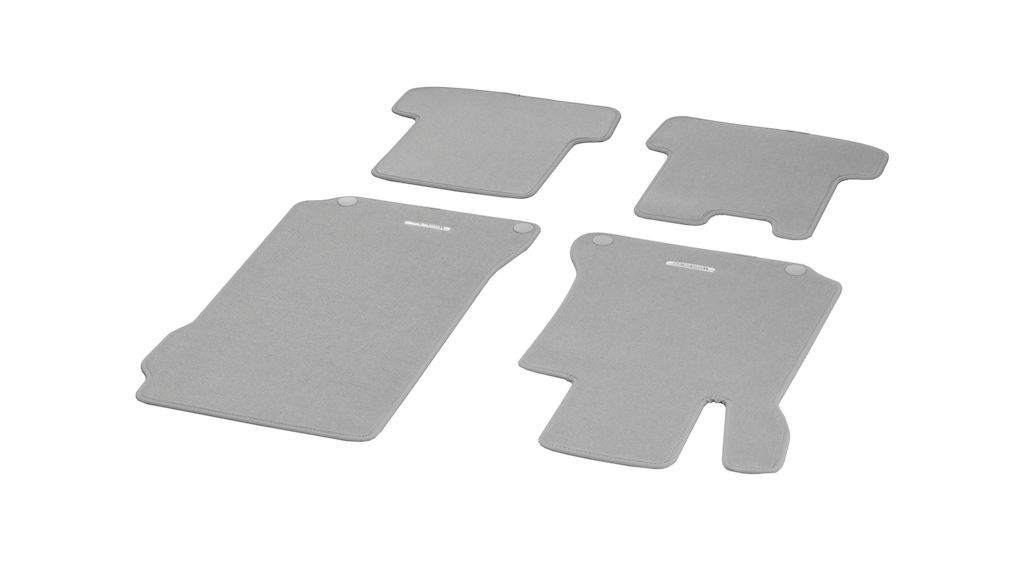 Velour floor mats CLASSIC, Set, Set of 4 (alpaca grey) | Floor  