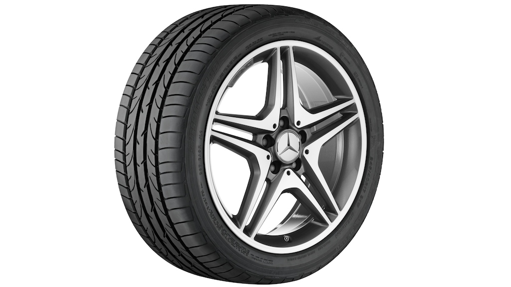 AMG 5-twin-spoke wheel (215/45 R18 XL 93V, 7,5 J x 18 ET 42,5) | Wheel ...