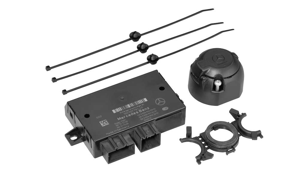 Anhängevorrichtung, Elektroeinbausatz, LED (schwarz 