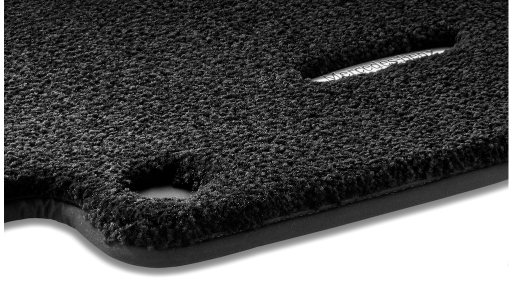 Velour floor mats EXCLUSIVE, Driver/front passenger 