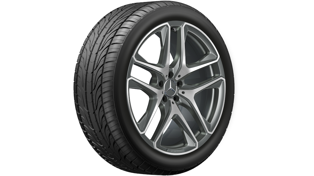 AMG 5-twin-spoke wheel (275/45 R21 XL 110V, 10 J x 21 ET 51 [GLE ...